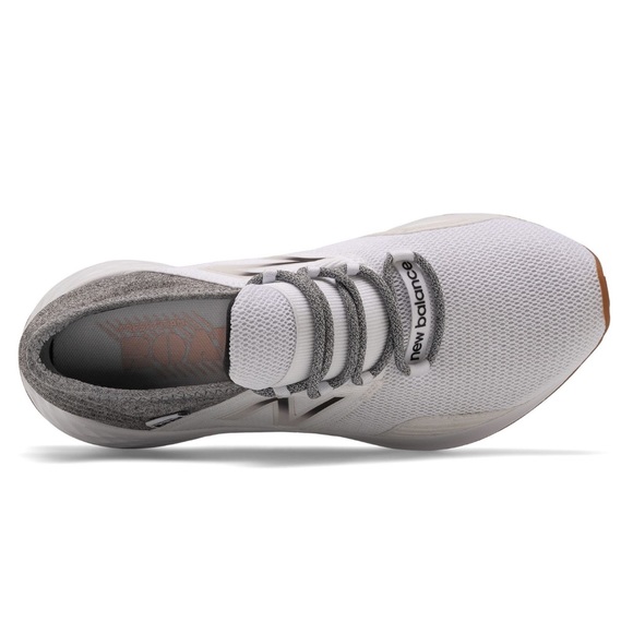 New Balance Fresh Foam ROAV Women's Athletic Running Shoe NIB - White/Gray - Picture 4 of 5